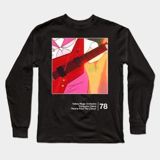 Computer Game / Minimalist Style Graphic Fan Artwork Long Sleeve T-Shirt